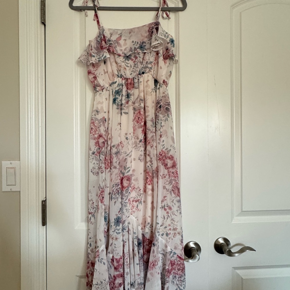 Floral Ruffle Maxi Dress - Picture 4 of 4